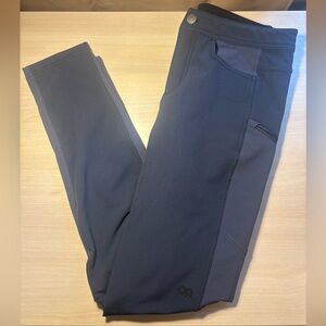 Outdoor Research Blue Fleece-Lined Pants